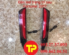 đèn led trang trí sau fortuner 2017