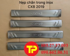 nẹp chân trong inox cx-8 2019