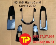 nội thất titan có chữ cerato 2019