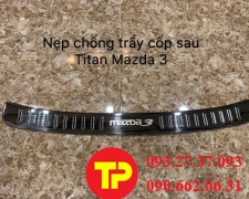 nẹp chống trầy cốp sau titan mazda 3
