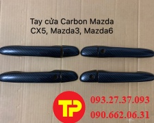 tay cửa cacbon mazda,cx-5,mazda 3,mazda 6