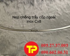 nẹp chống trầy cốp ngoài inox cx-8