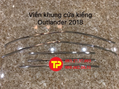 viền khung cửa kiếng outlander 2018