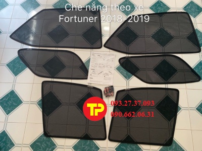 che nắng theo xe fortuner 2018-2019
