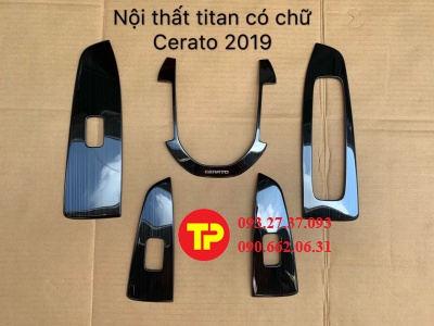 nội thất titan có chữ cerato 2019