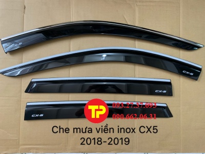 che mưa viền inox cx-5 2018-2019