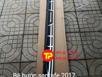 bệ bước santafe 2017 hàng cao cấp