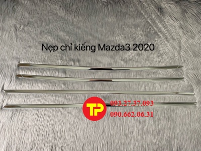 nẹp chỉ kiếng mazda 3 2020
