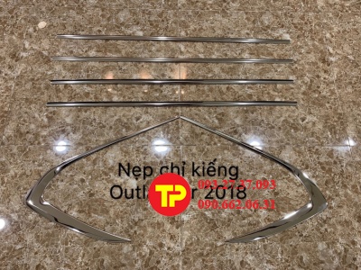 nẹp chỉ kiếng outlander 2018